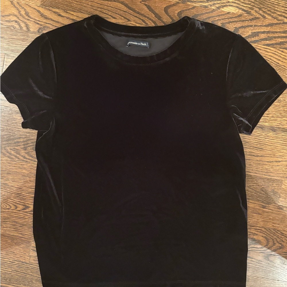 Black Velvet Women's Top